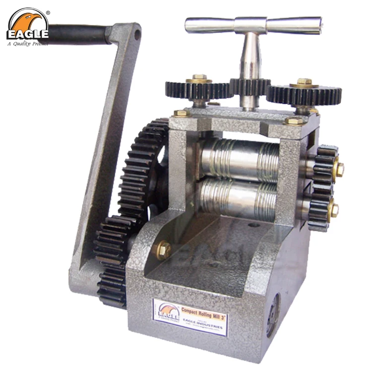 Jewellery Making Machinery Rolling Mill Economy Eagle Rolling Mill Standard Model With Stand For Jewellery Making Machine