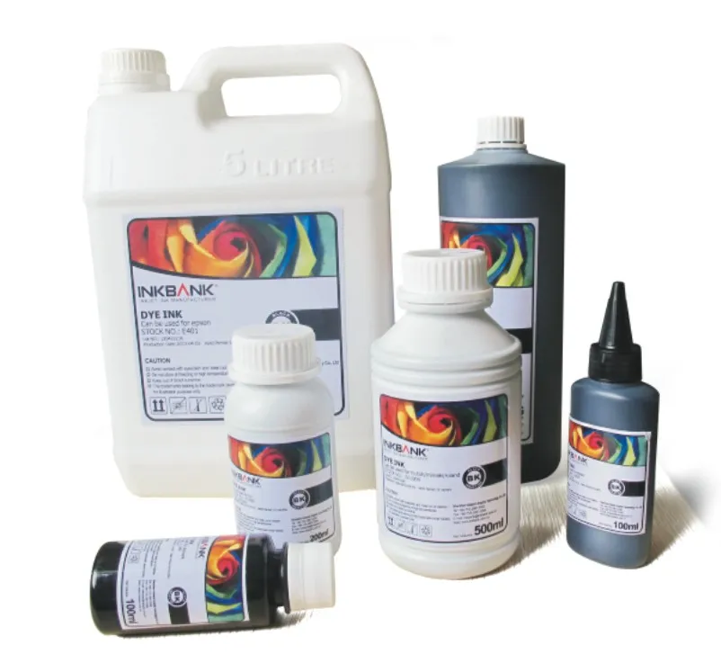 INKBANK Factory direct  sustainable DTF pigment ink for textil customization T-Shirt Printing