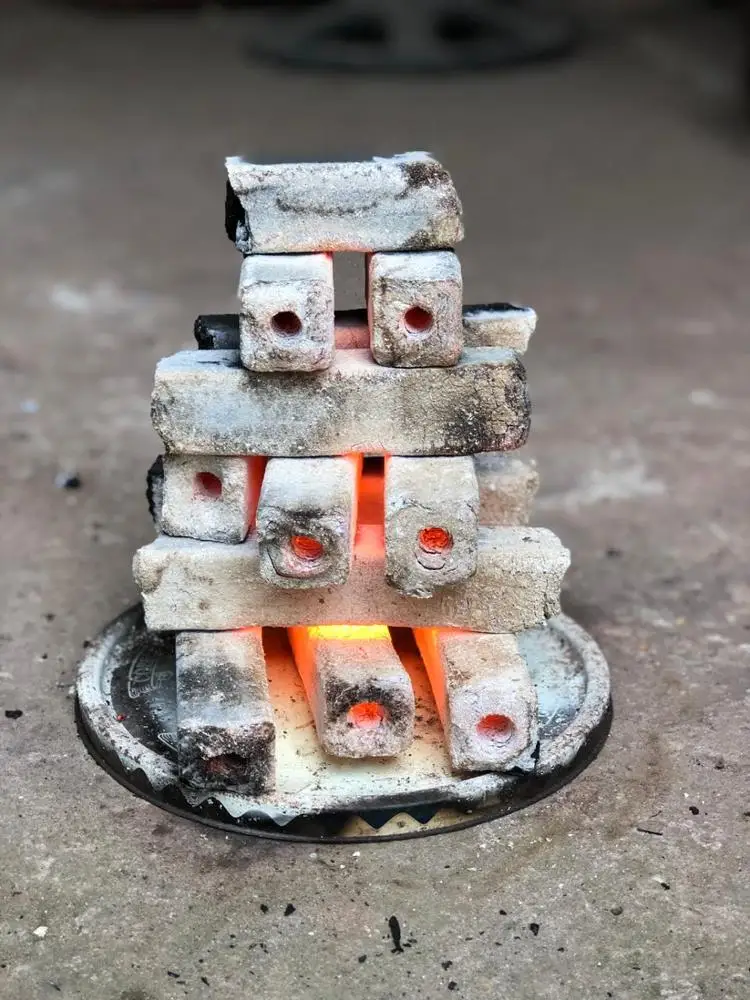 Long shape and low ash sawdust briquette charcoal from Viet Nam