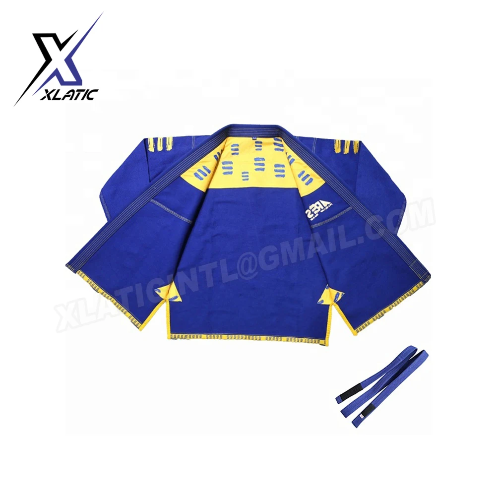 High Quality hot sale Bjj Kimono  Bjj Gi Custom made Brazilian jiu-jitsu customized size with your brand or club M0- M5 sizes