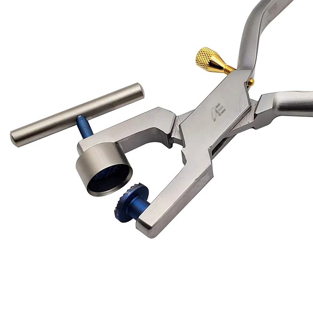 BONE MORSELIZER BONE MILL CRUSHER WITH TITANIUM PLATES DENTAL IMPLANT BONE GRAFTING 2024