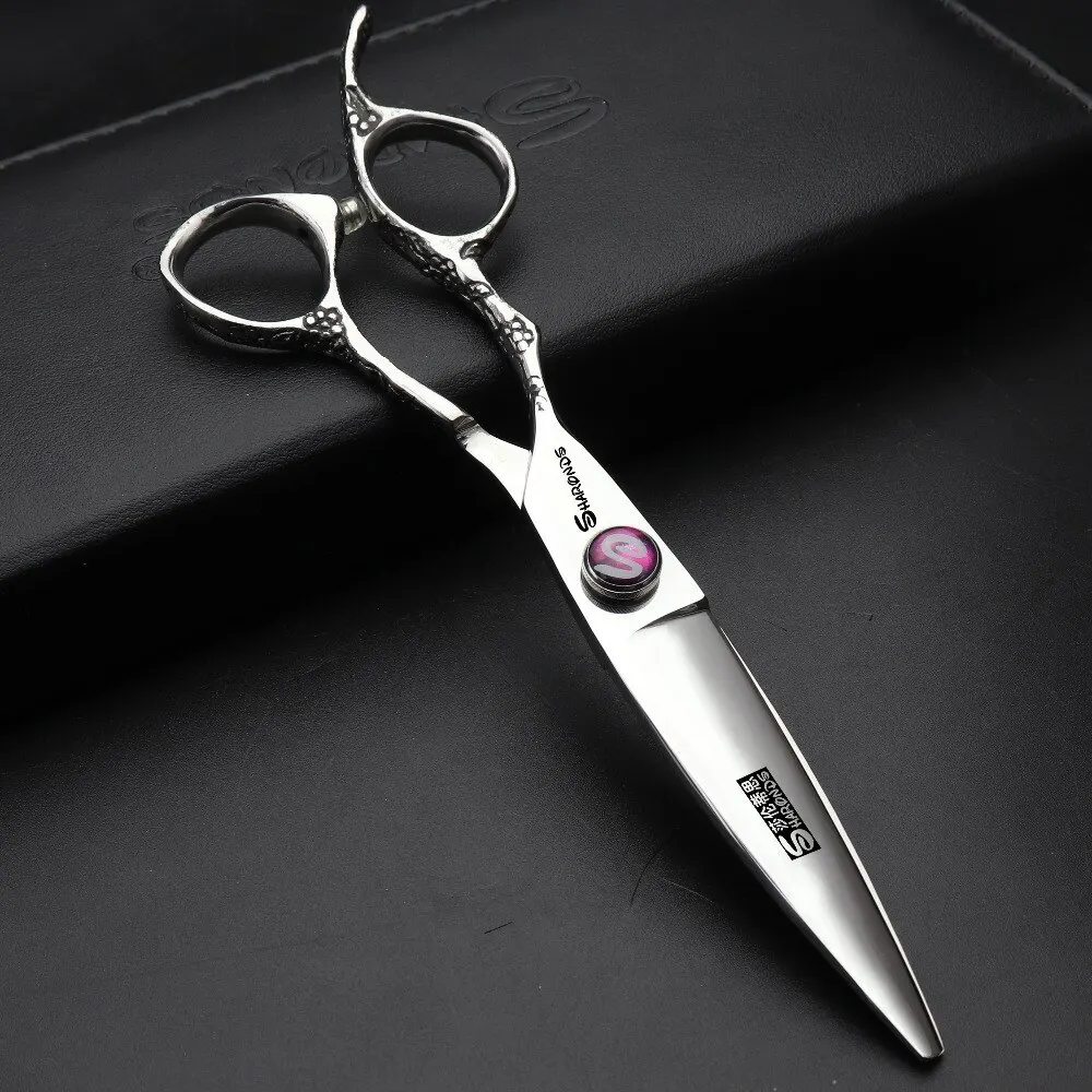 Hair Cutting Scissors Crystal Screw Professional Barber