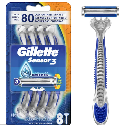 
Buy Gillette Sensor Excel Razor Blades 