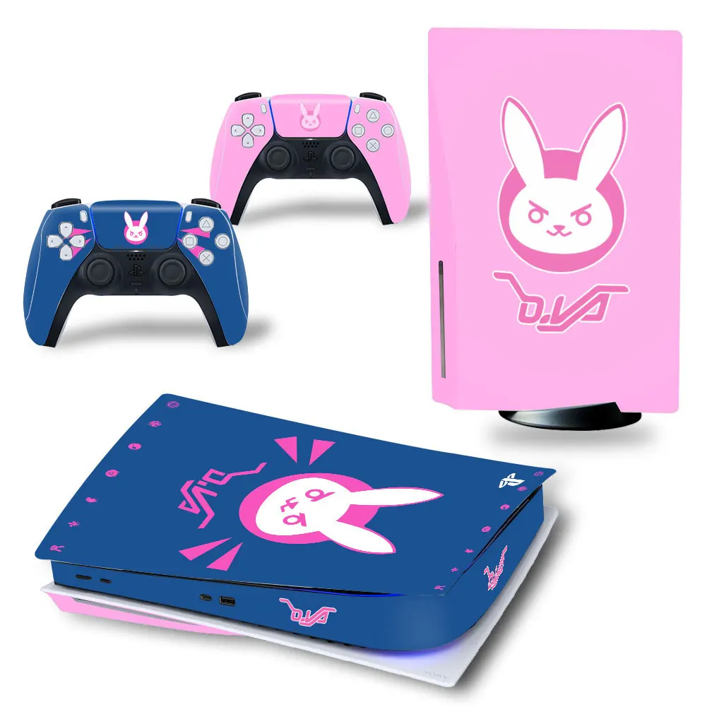 PS5 Game Console Sticker Film Protection Skin Controller Sticker for Sony PS5 Console and Controller Vinyl Skin Sticker