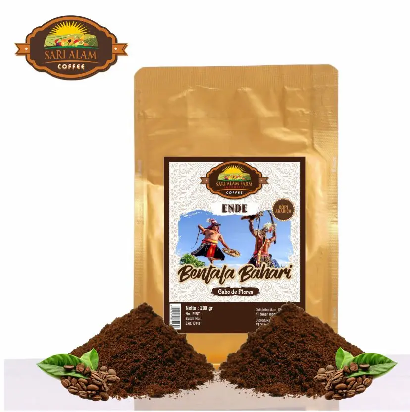 Кофе Арабика копи сари Алам енде Флорес Индонезия