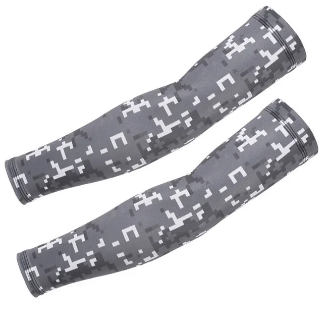 Nylon Elastic Slip Fake Tattoo Sleeve Body Arm Outdoor Riding Fishing Sunscreen Arm Sleeve Sportswear Outerwear For Unisex