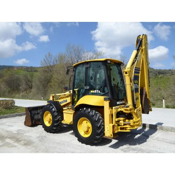 Second Hand Backhoe Loader Komatsu WB97S-5EO