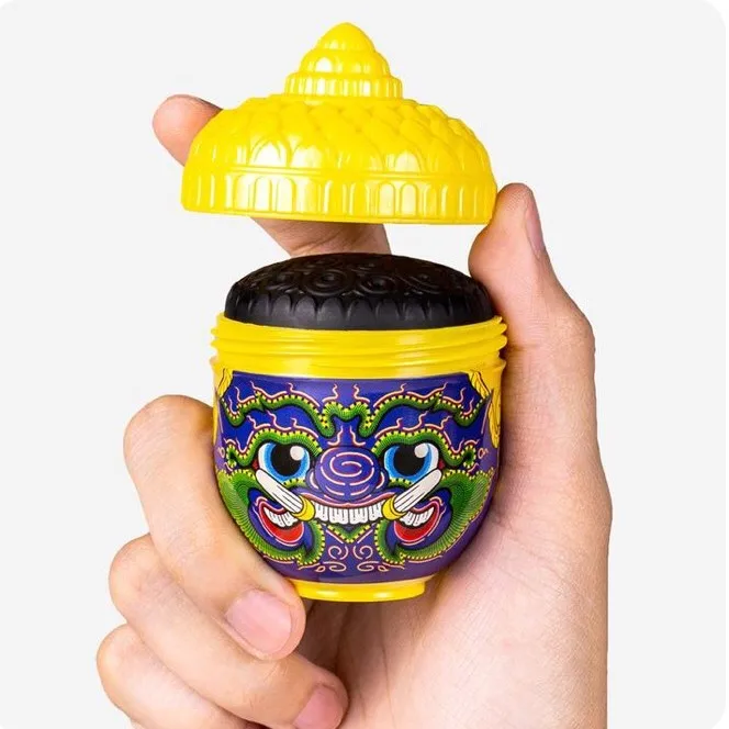 Ramakien Inhaler Lively Lotus Scent -Wiroonhok Yadom. inhal nasal keeps the nose fresh and lively.