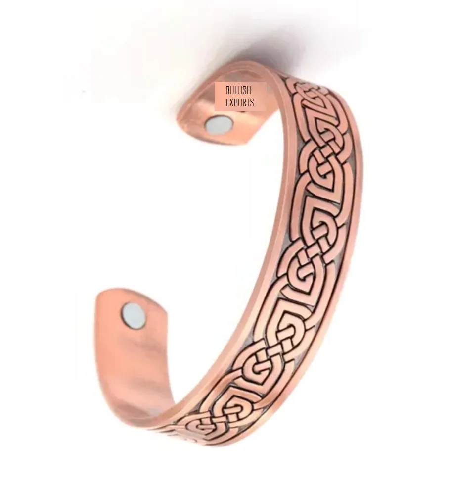 fashionable copper bracelets for arthritis magnetic Cuff Bracelet
