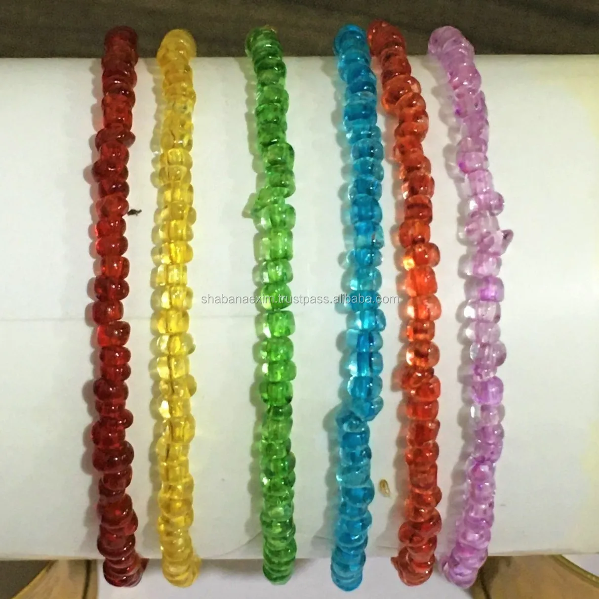 Customized beads bracelets many colors best for gift and promotions for women and girls