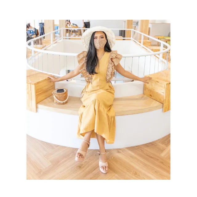 Best Seller Thai Casual Womens Dresses Premium Products Hand Made By Lada Lanna Collection 009