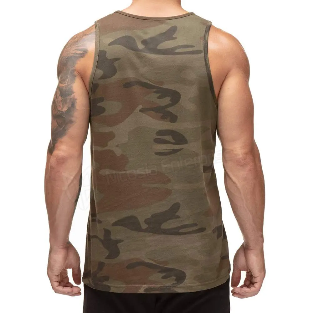 Men Training Wear Stringer Vest Sports Knitted Fitness Vest