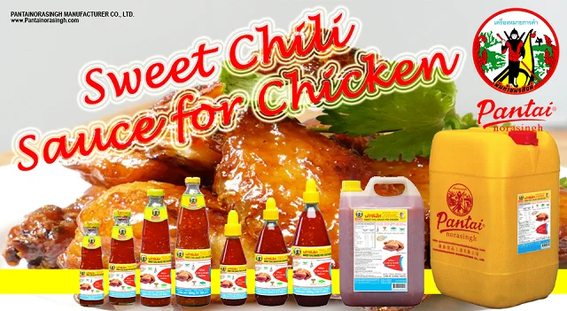 Wholesale Dipping Pantainorasigh Hot Pantai Sweet Chili Sauce for Chicken with Spicy Taste From Thailand