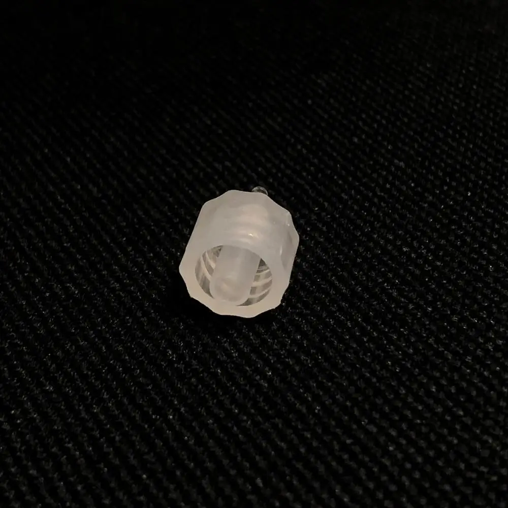 
Plastic Male luer barb connector 1/16
