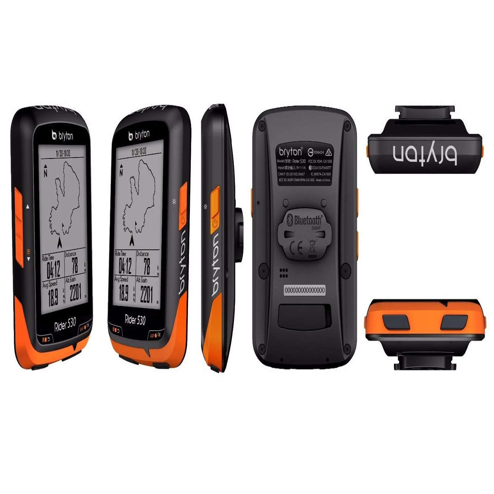  Монитор GPS и сердечного ритма Bryton Rider 530T