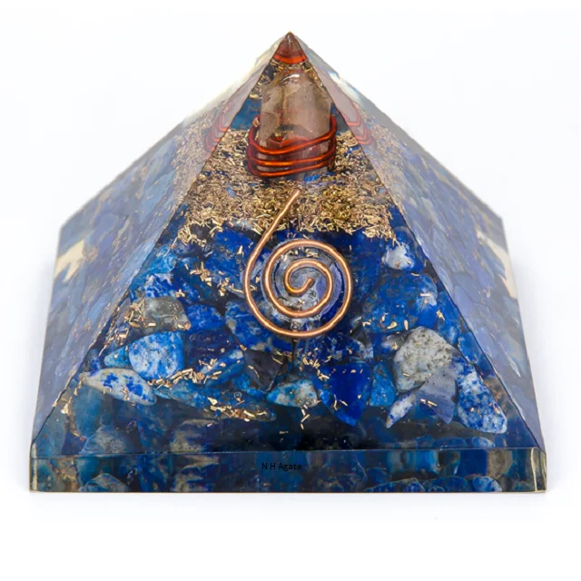 Wholesale Natural Lapis Lazuli Cheap Price Orgone Pyramid Buy From N H Agate