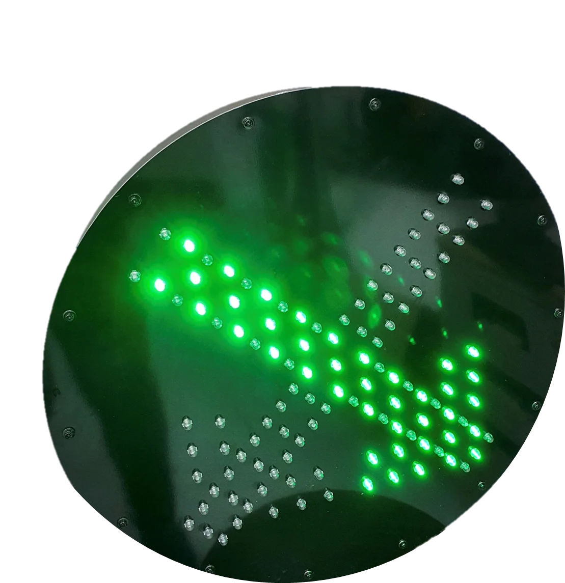 
Solar 220VAC Green Arrow and Red Cross 