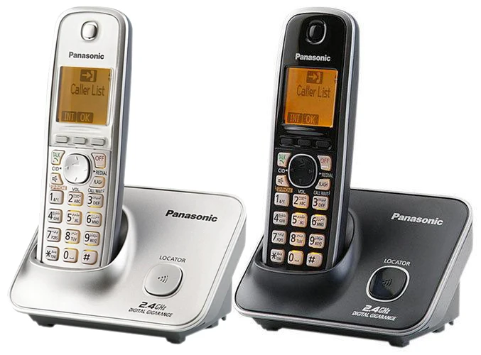 Panasonic KX-TG3711 2.4 GHz Cordless phone Telephone wireless landline backlit CID answering machine speaker