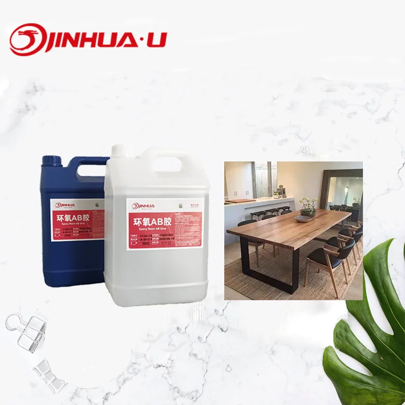 Crystal Clear Epoxy Resin for Wood Table Coating