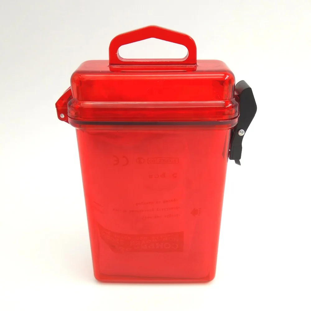 
Plastic waterproof beach swim emergency first aid kit box 