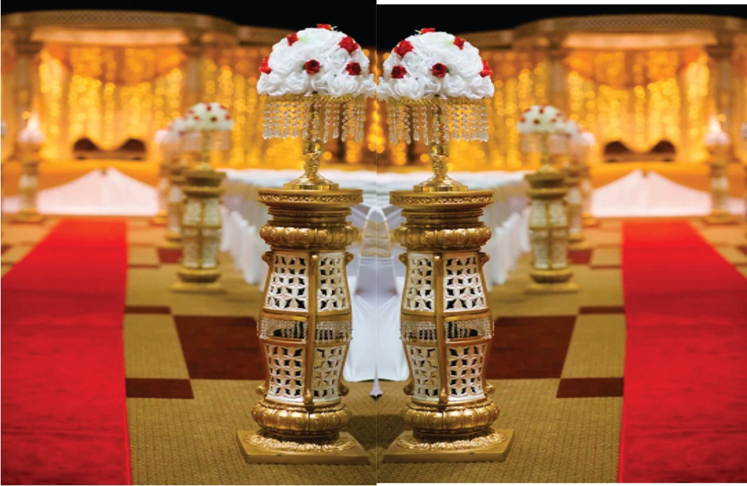 Bottle Wedding Mandap Props for Decorate Your Special Day