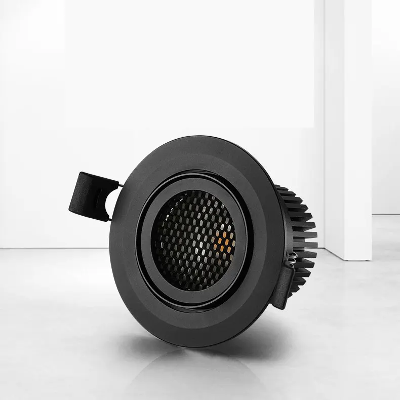 7W 9W Anti glare dimmable  focusable adjustable down light for hotel home lighting