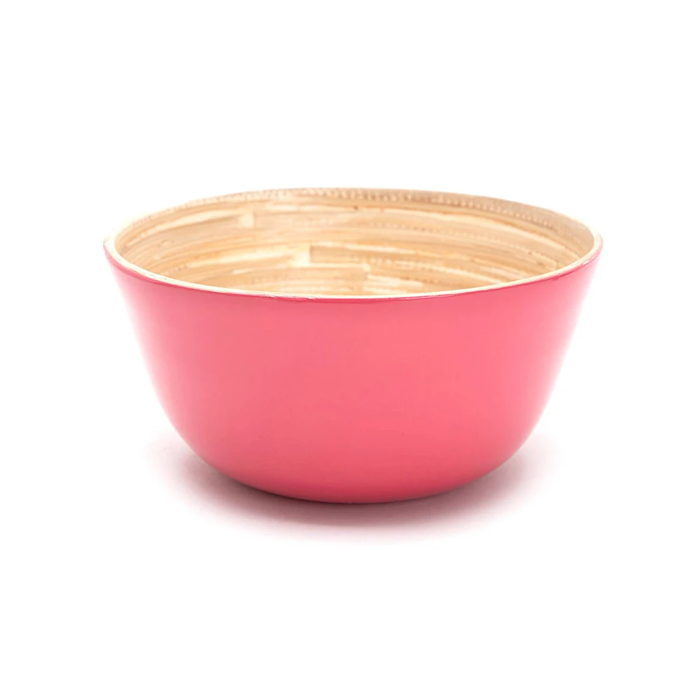 Самые продаваемые товары 2021 в Европе Бамбуковая чаша для фруктов ручной работы посуда