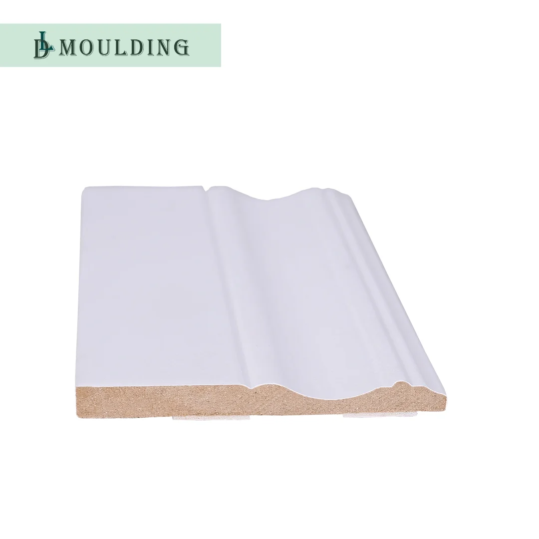 Белая грунтованная плита из МДФ