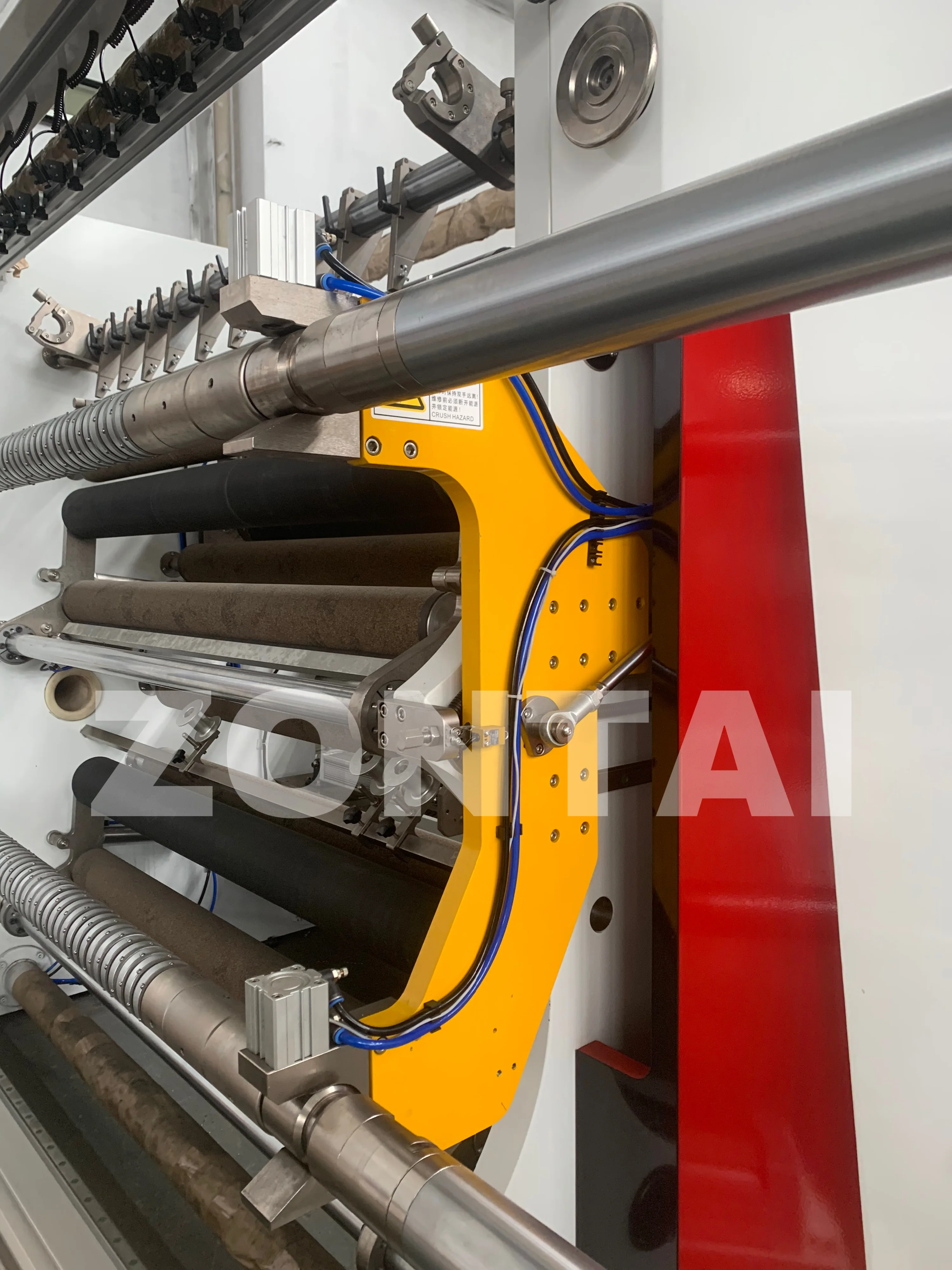 ZONTAI Plastic Film High Speed Slitting Rewinding Machine (ZTM-C) Slitting Rewinder 1600mm