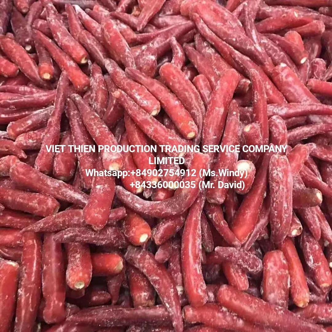 chili frozen wholesale in Vietnam with high quality and cheap price available in bulk meet export standard