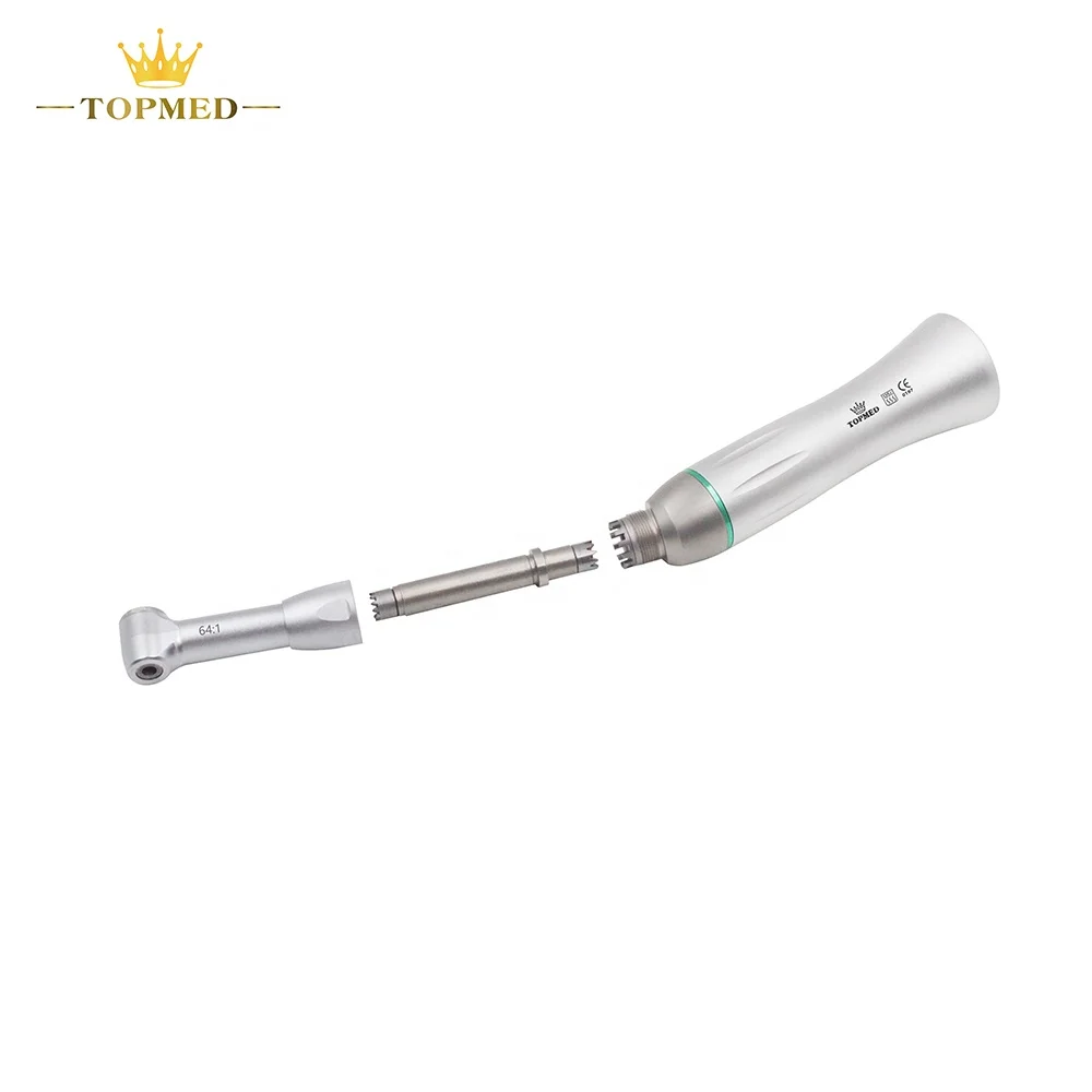  Стоматологический низкоскоростной наконечник 64:1 с обратным углом стоматологический воздушная турбина