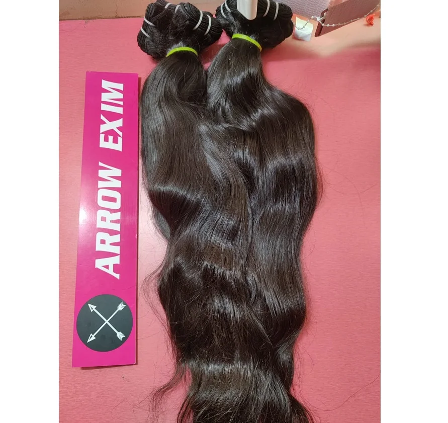 Raw Single Donor Cuticle Aligned  Human Hair Suppliers Exporters Manufacturers