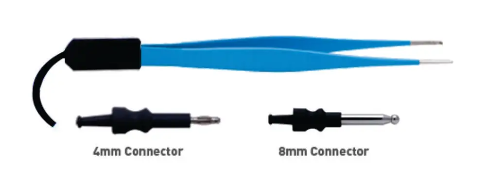 Single Use Gillies Monopolar Forceps 15cm with Cable