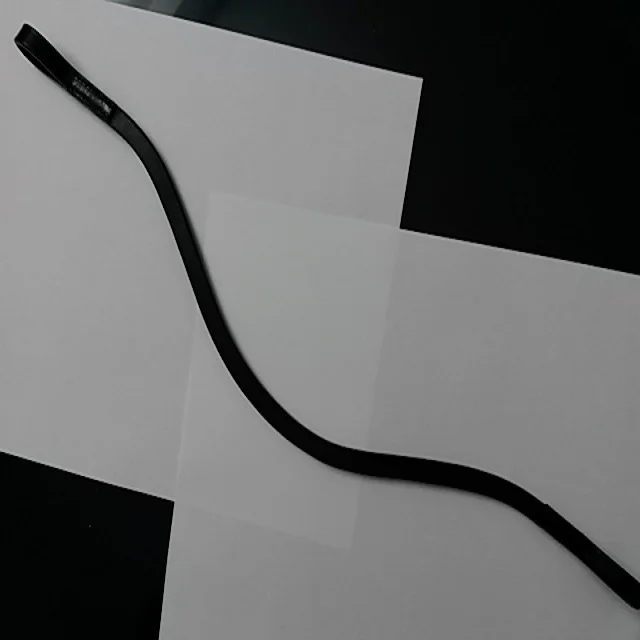 
BEST BUY FASHIONABLE CURVE SHAPE FLAT SLIM HORSE BROW BAND WITH HIGH QUALITY LEATHER 