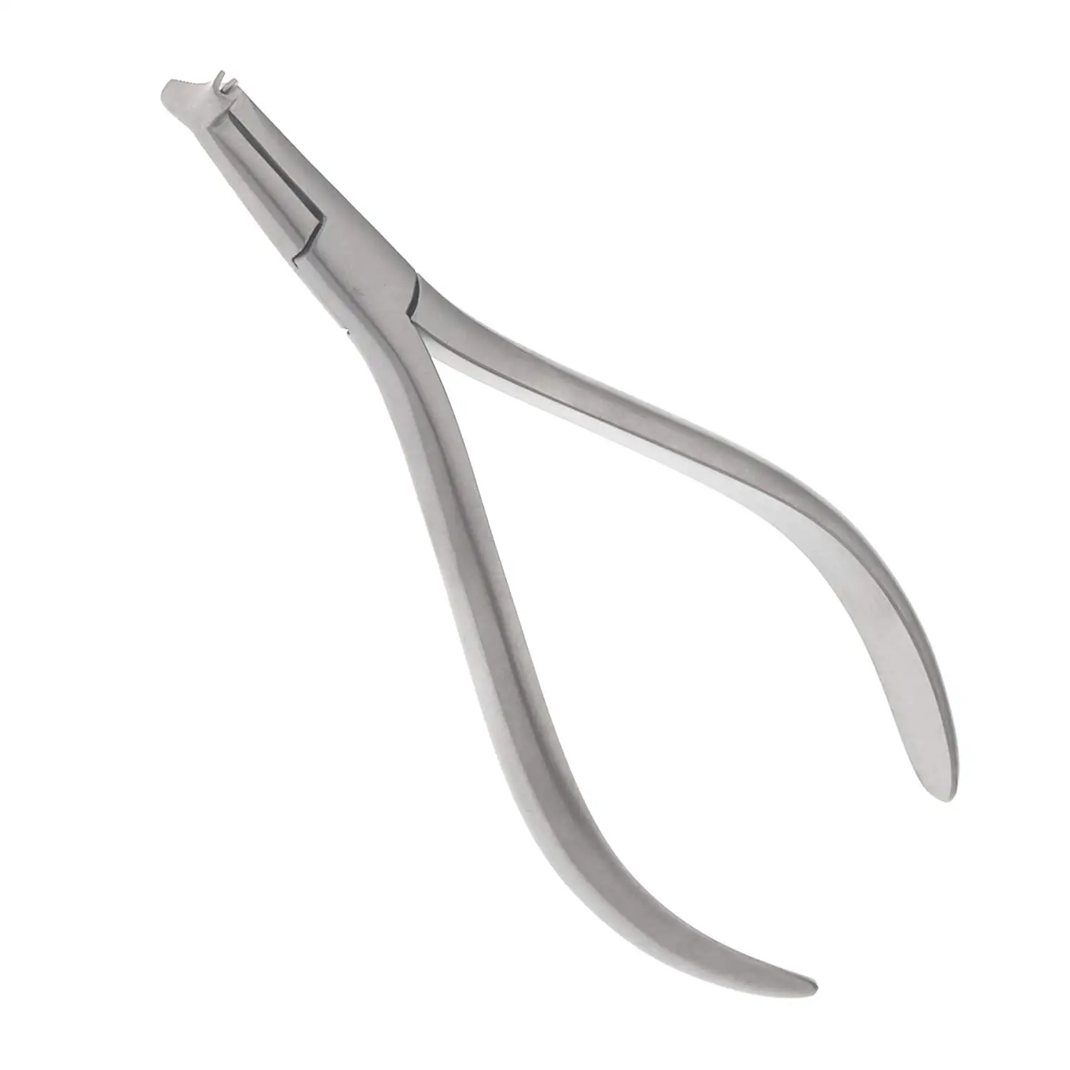 professional dental slim hammer head plier serrated tip niti cinch back wire forming pliers stainless steel