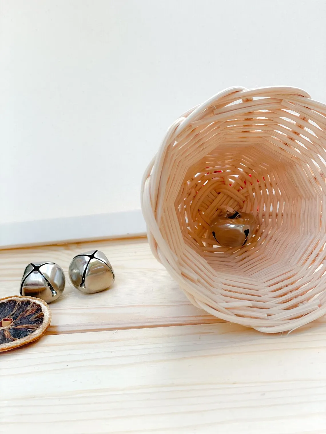 Wicker High Quality Rattan Bells Ornament, Christmas Bell Rattan DecorDecor Christmas Trees Kid Toy WHolesale