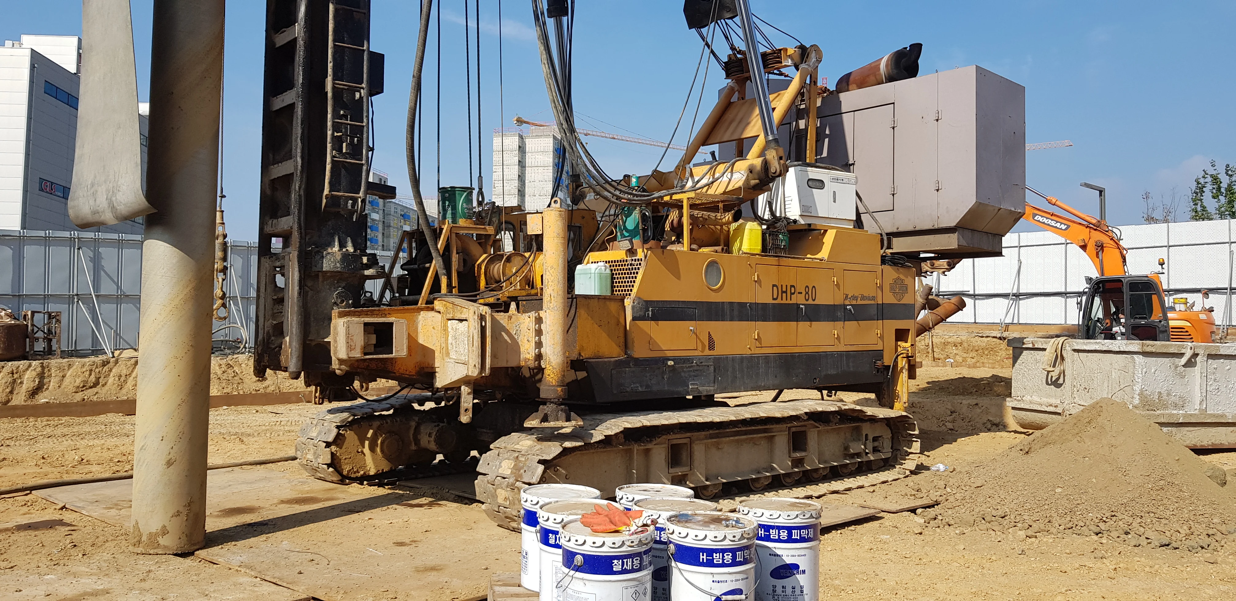 
[ Winwin Used Machinery ] Used Pile driver NIPPON DHP80 1993yr For Sale 