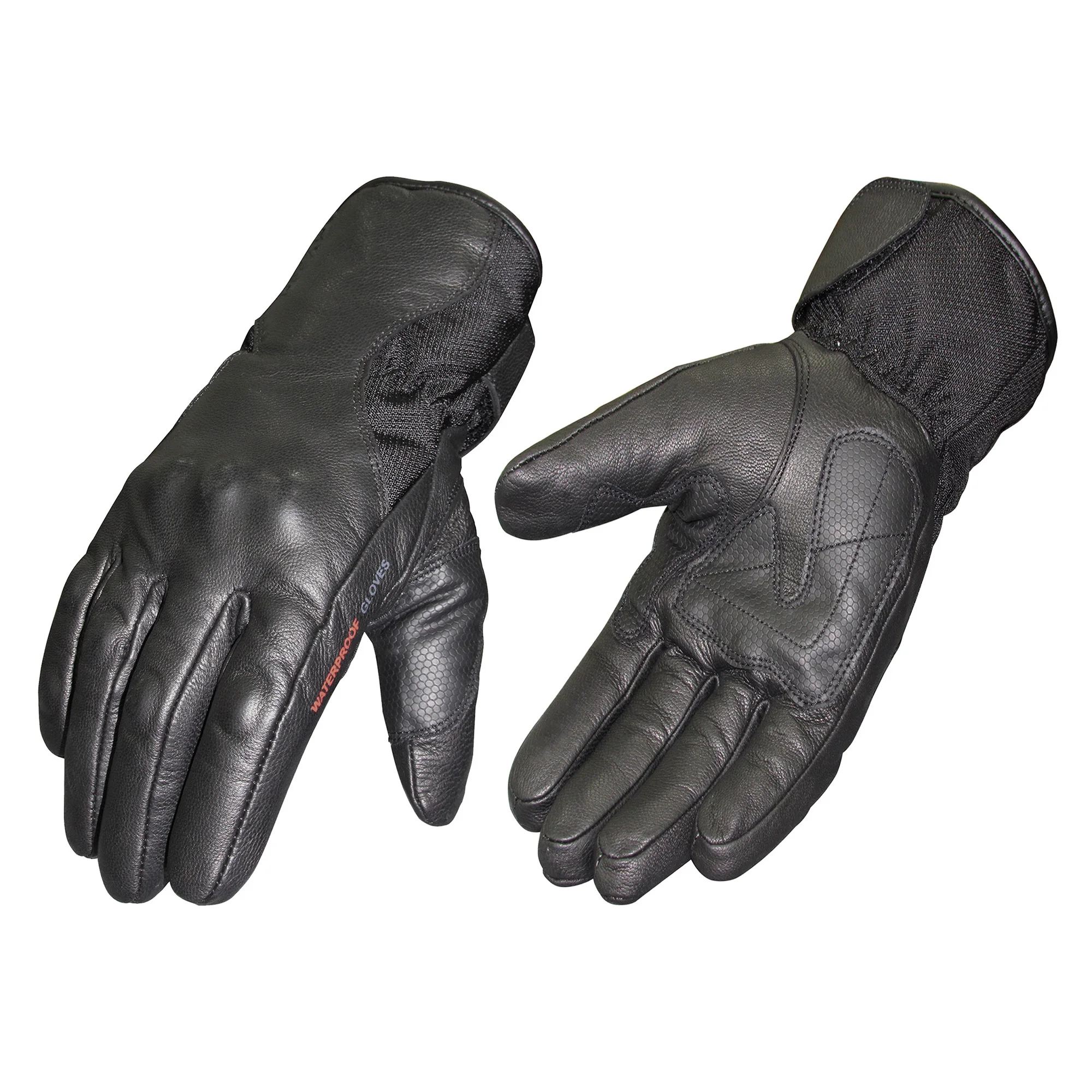 New Product Men Motorbike Leather Racing Gloves For Racers Bikers