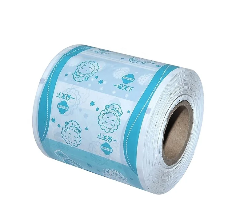 Sanitary Napkin Baby Cloth Diaper Back Sheet Polyethylene Raw Material PE Film Supper Smart Bottom Diapers