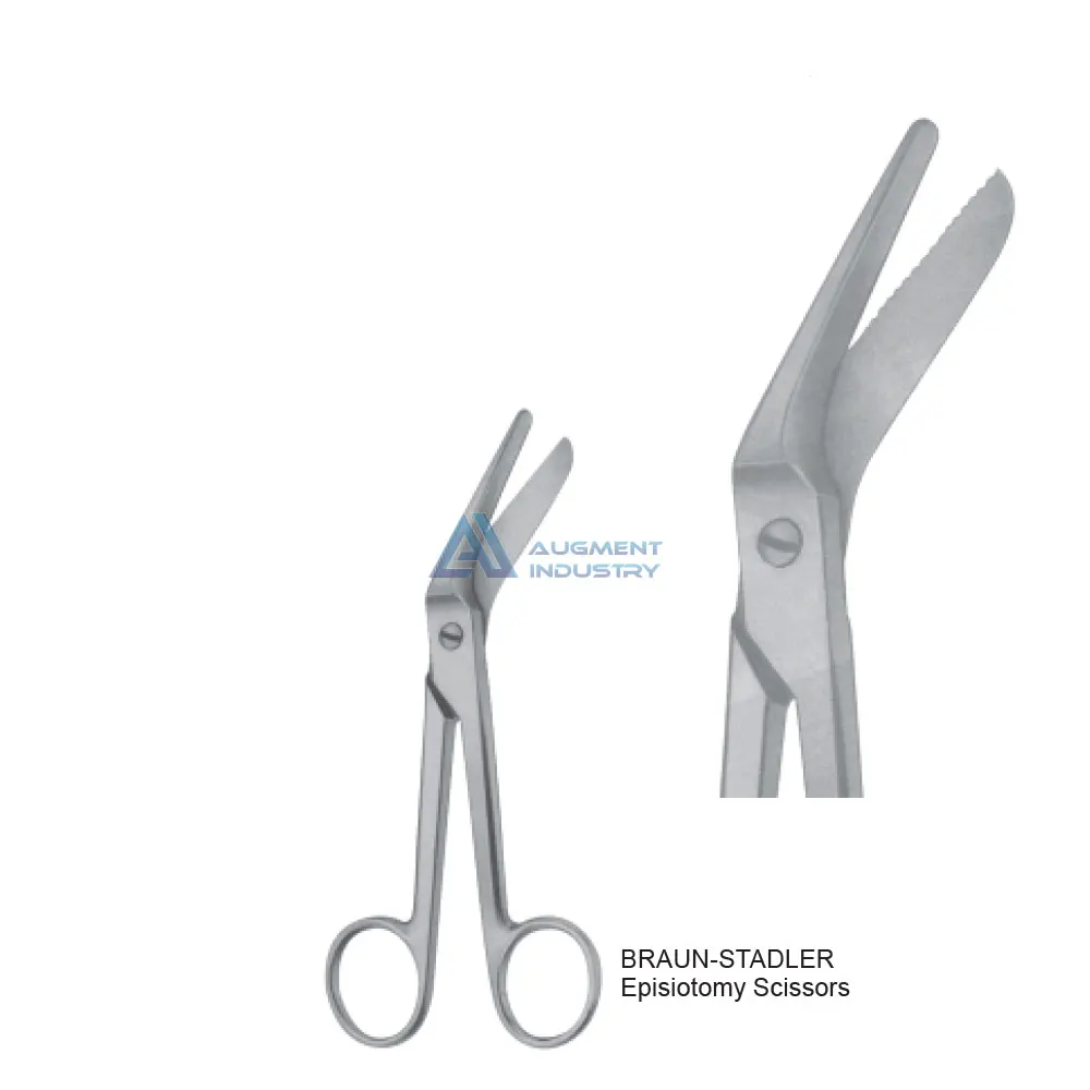 Ножницы для эпизиотомии Стад, 145 мм, из нержавеющей стали