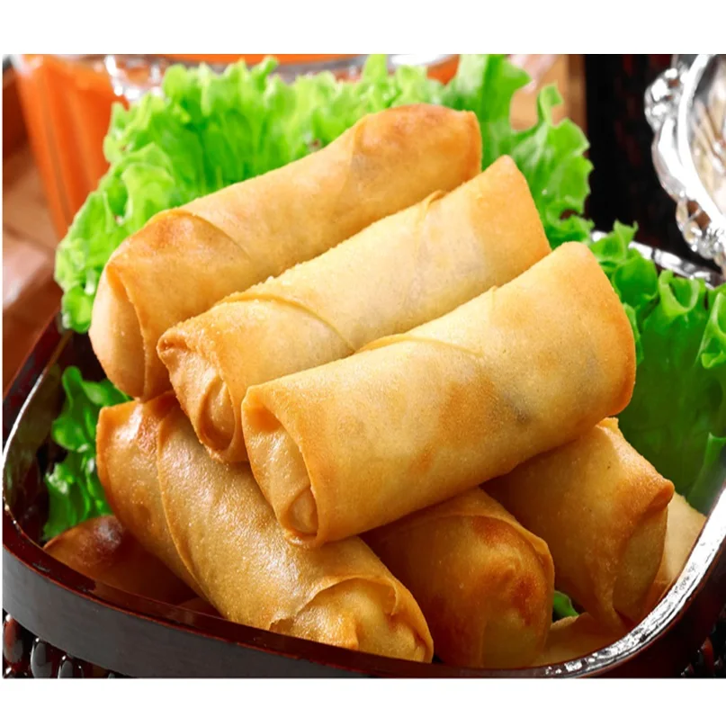 Singapore High Quality Frozen Sweet Spicy Salty Food Spring Rolls With Shelf Life 18 months In Vacuum Packaging