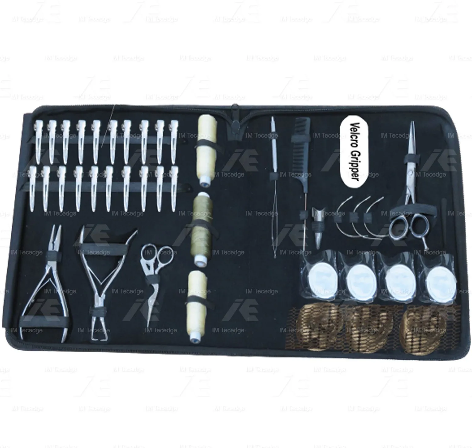 Online Customize Tools Store Sliver Finish Hair Extension Salon Tools Student Trainer Big kit  Gripper Micro Beads