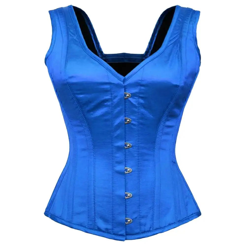 Corset Factory Wholesale Steampunk Overbust Corset And Bustiers Waist Trainer Steel Boned Women Corset