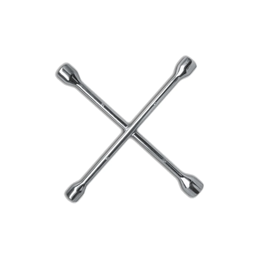 Automotive Tool High Quality Mirror Polish Cross Wheel Spanner Supplier from India 1 Years Customized Free of Cost IN;26903