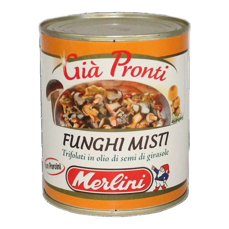 MIXED MUSHROOMS Made in Italy for Export 800g Mixed Mushrooms with Porcini Dried Mixed Wild and Coultivated Top Quality 0.8 Kg