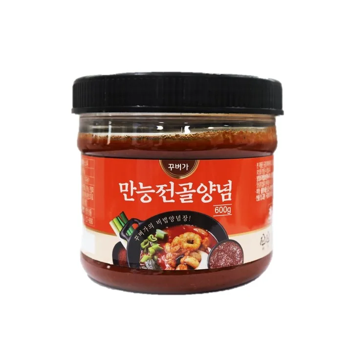 Сертифицированная HACCP натуральная Высококачественная Корейская кухня паста с красным перцем соус Чили