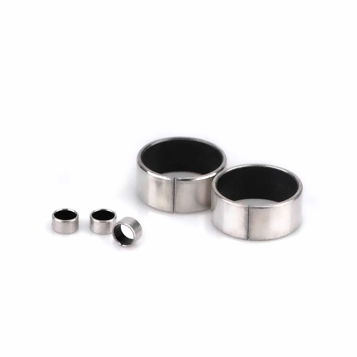 Customized Metal Sleeve Oilless DU Self Lubricating Steel Bushing Bearing for Machine