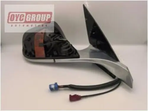 Дверное зеркало 1110777-98-F 1110777-00-L, модель 3, хромированная основа