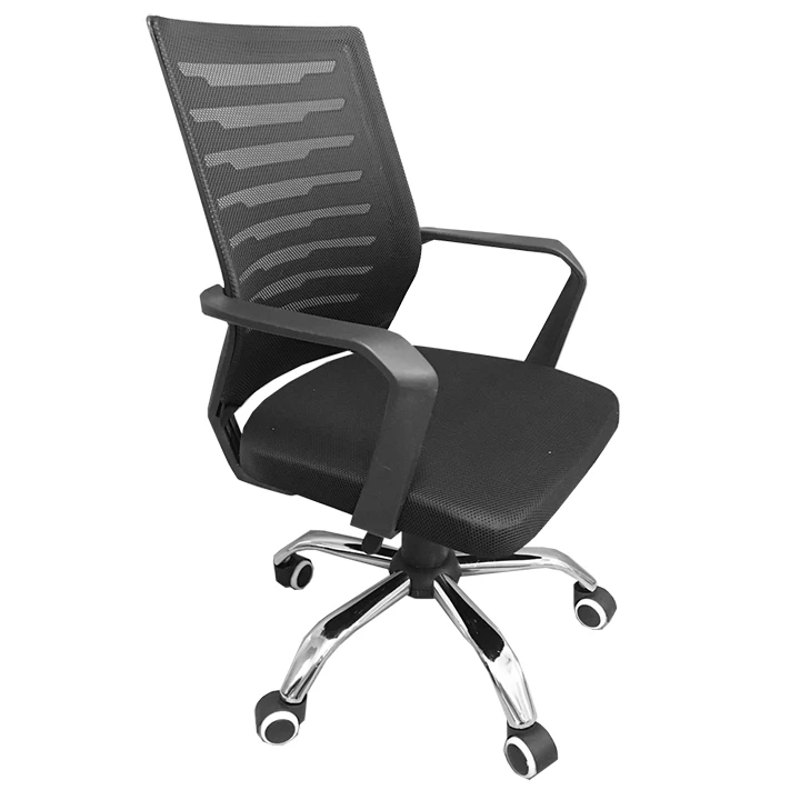 ergonomic low back mesh executive chair with silent caster