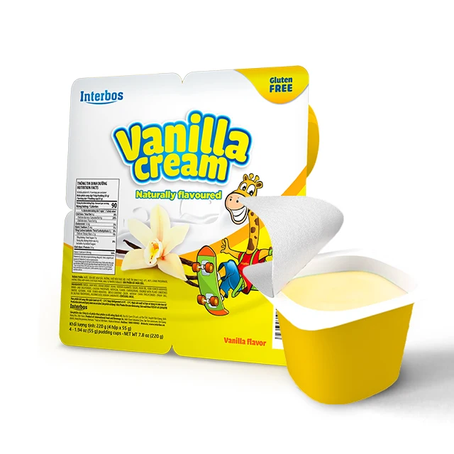 
Best price High Quality Delicious Bulk Milk Cream 55 gram with vanilla flavor, beverage food 